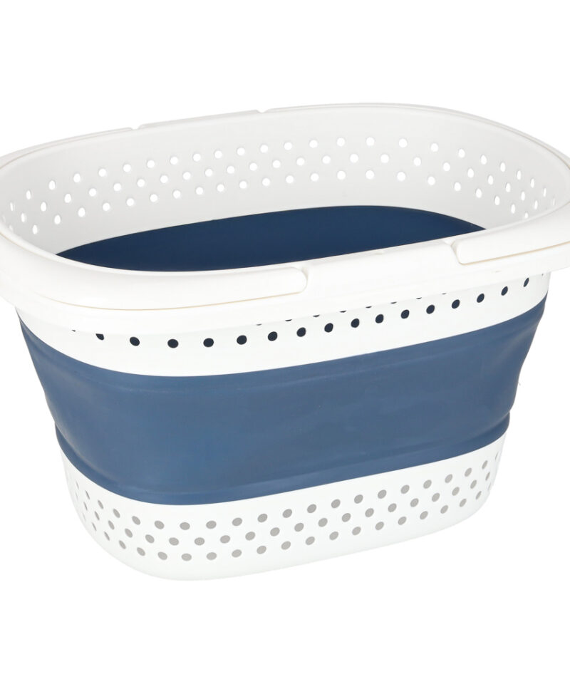 Stiilne ja vastupidav kokkupandav pesukorv