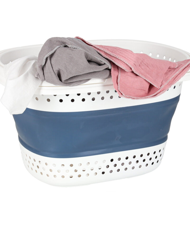 Kokkupandav pesukorv, mis sobib igasse ruumi