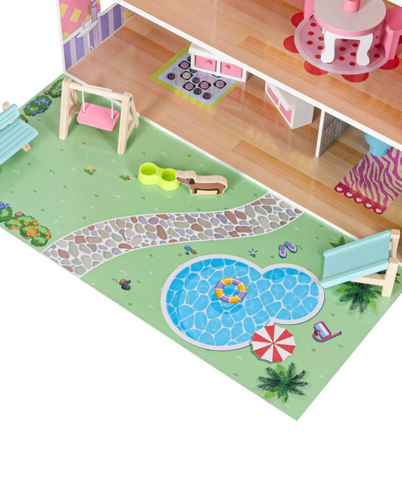 Nukkude mängumaja avatud toad