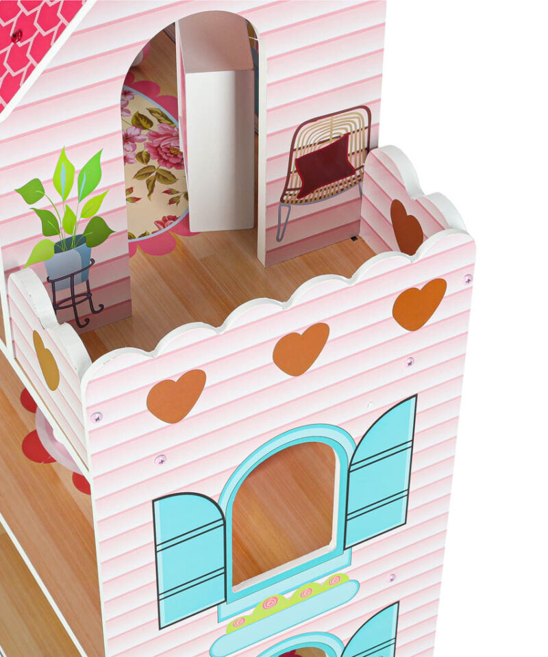 Nukkude mängumaja avatud toad