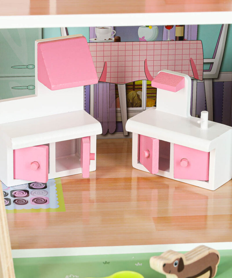 Nukkude mängumaja avatud toad