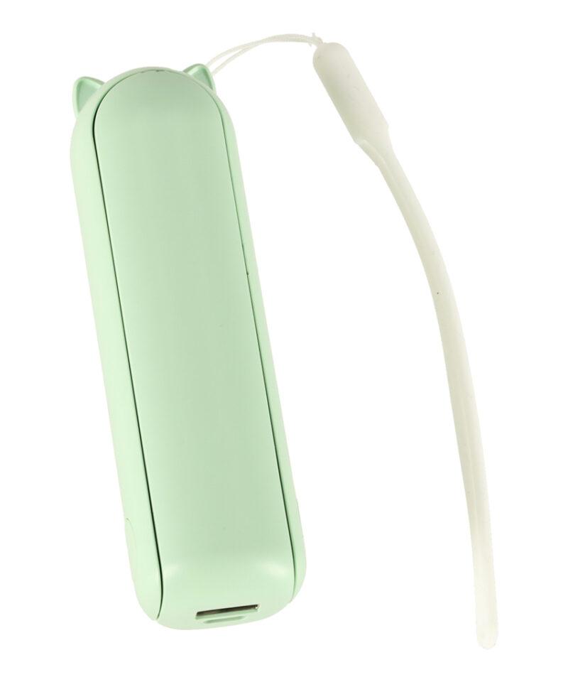 Kaasaskantav ventilaator pastelsetes toonides