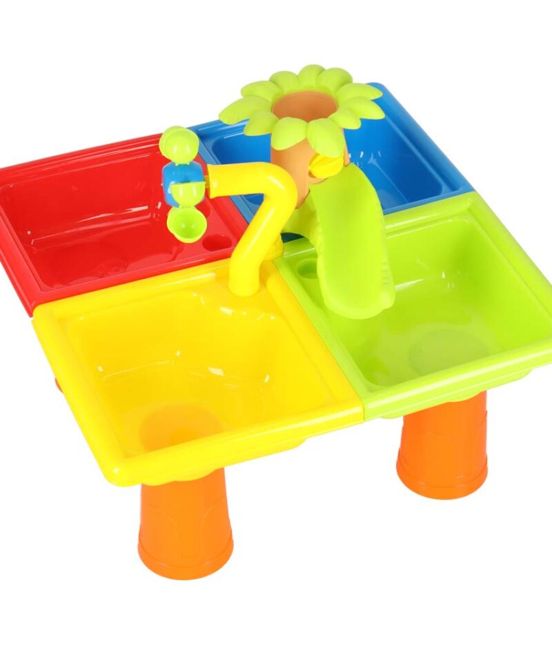 Veemängulaud koos liivakasti ja veerajaga