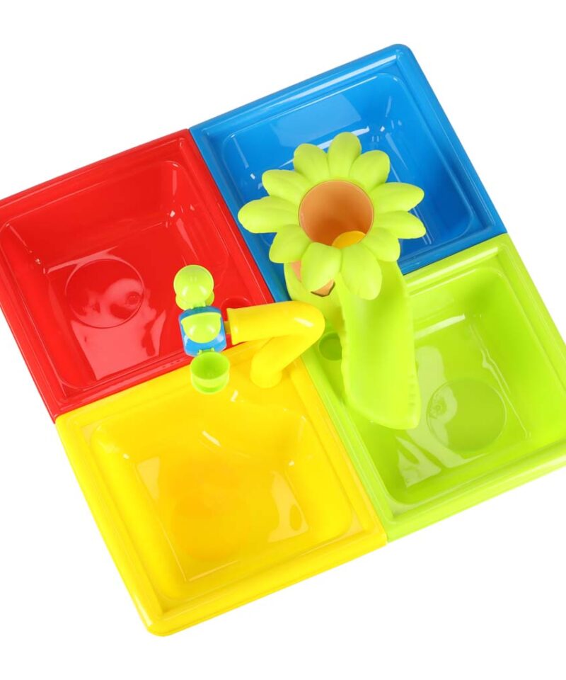 Laste veemängulaud koos aksessuaaridega