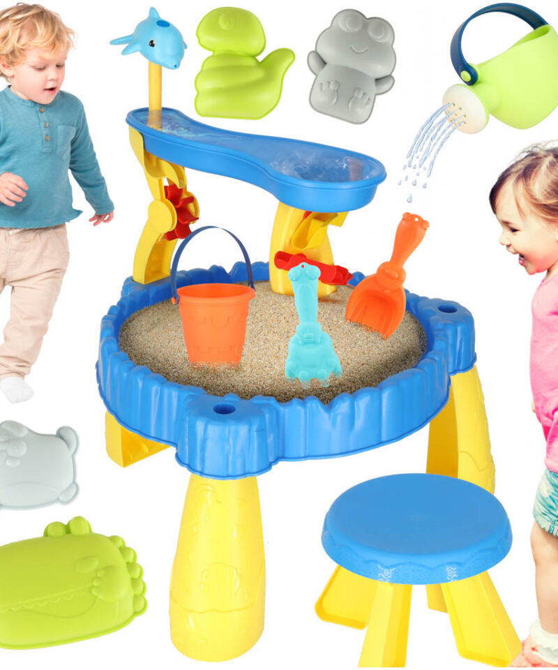 Mitmekülgne veemängulaud lastele kodus