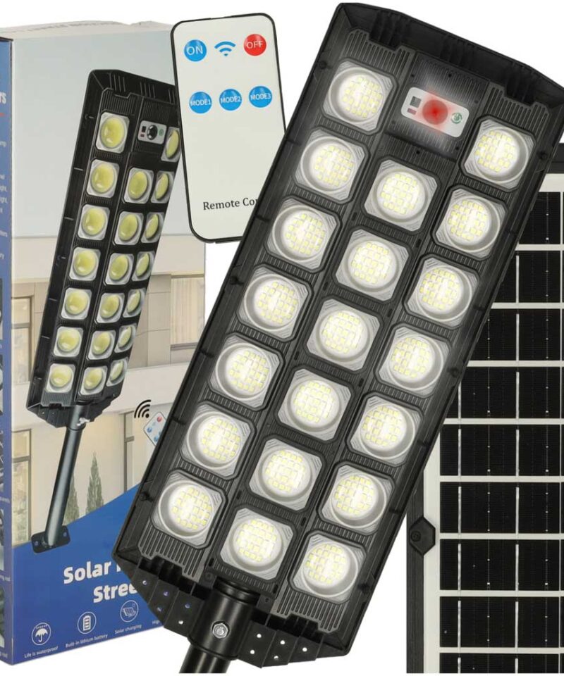 Välisvalgusti LED päikesepaneeliga