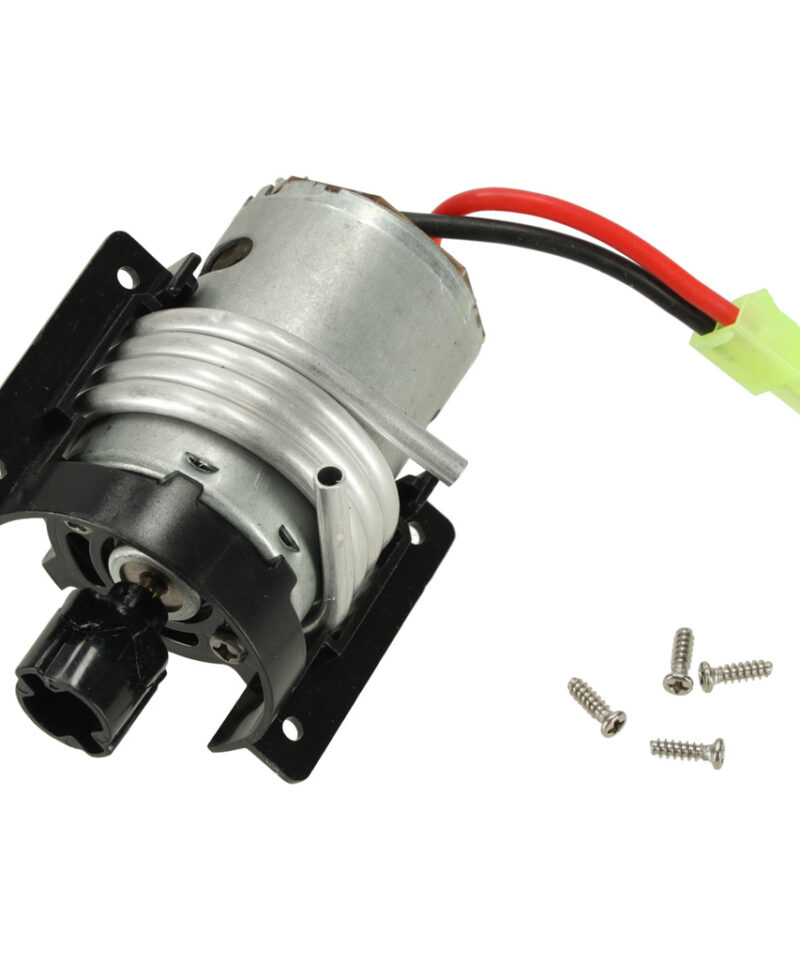 Plastikühendusega RC mootori osa lähivaade