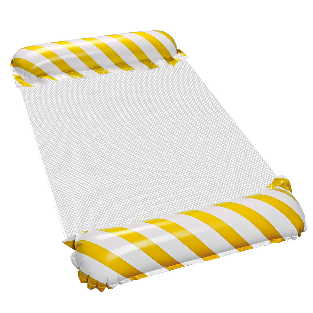 Ujumiseks mõeldud kollane veemadrats