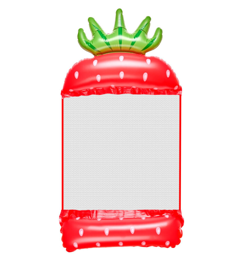 Maasika kujuga vesihammas vees