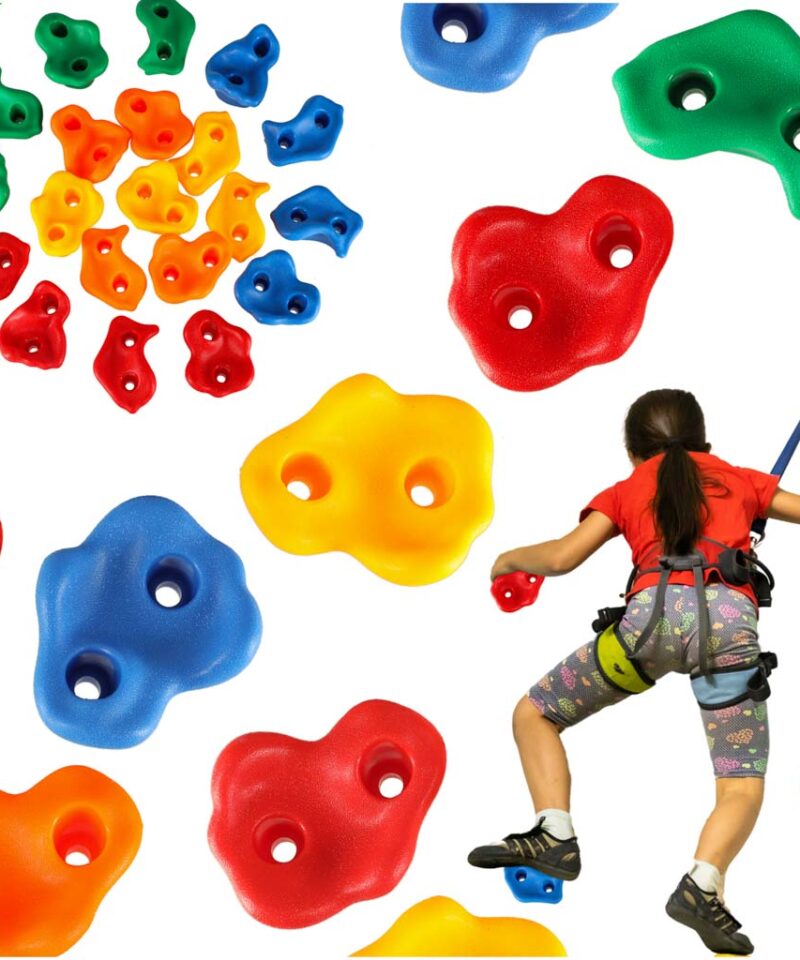 Laste ronimiskivid komplekt värvilised kivid