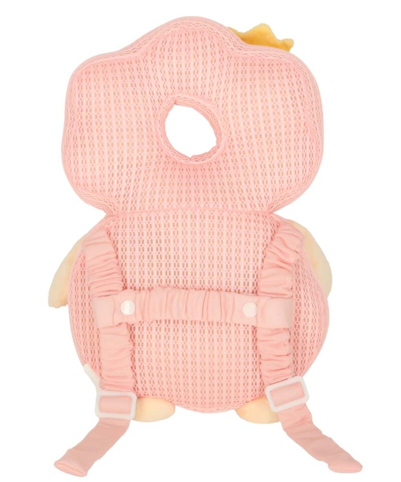 Laste turvapadi roosas ja beežis