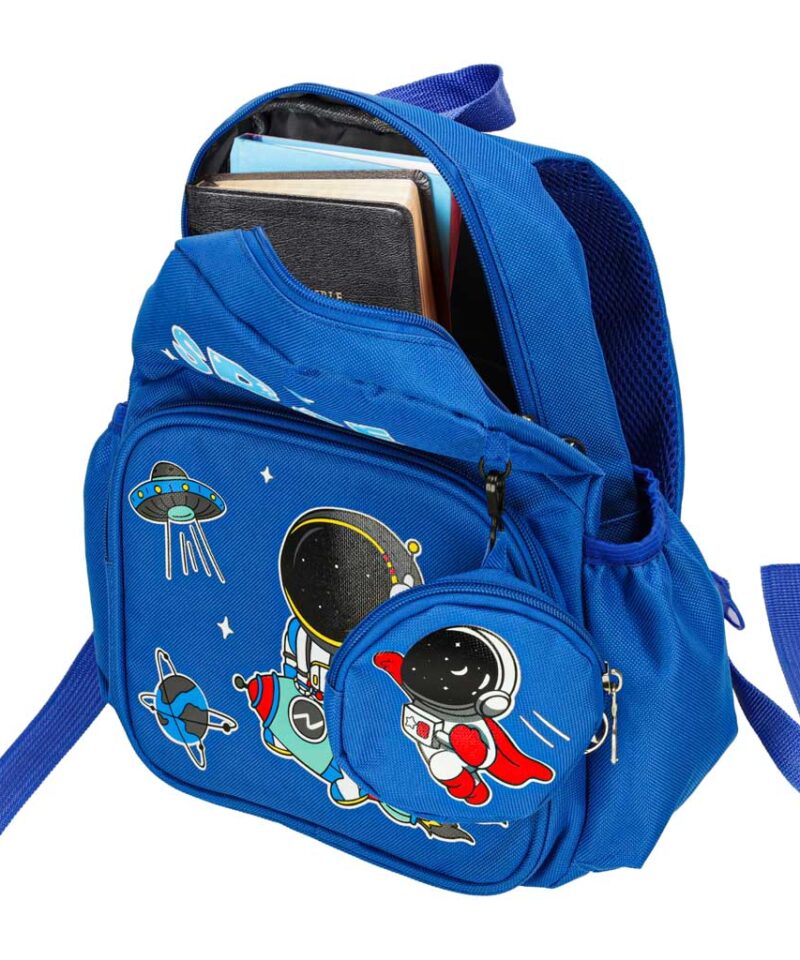 Laste seljakott mitme taskuga