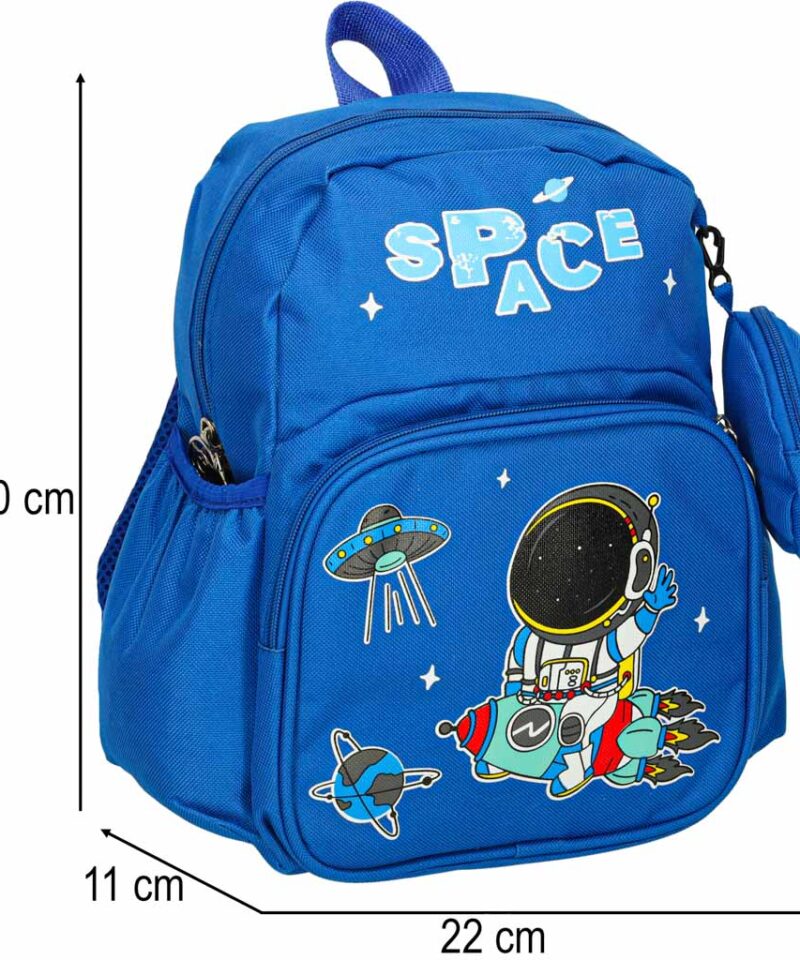 Laste seljakott mitme taskuga