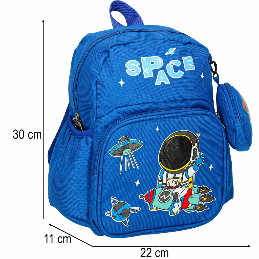 Laste seljakott mitme taskuga