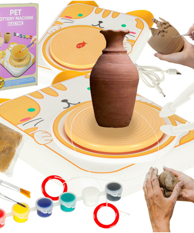 Laste loov potiketas koos tööriistadega