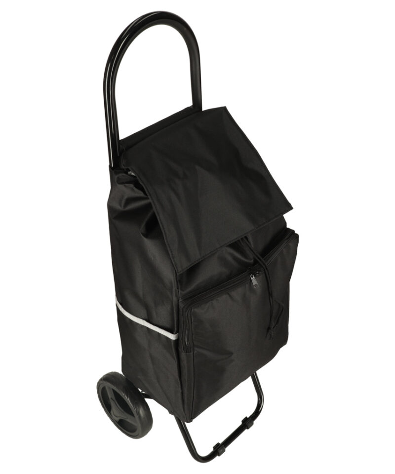 Must ostukäru ja küljetaskud