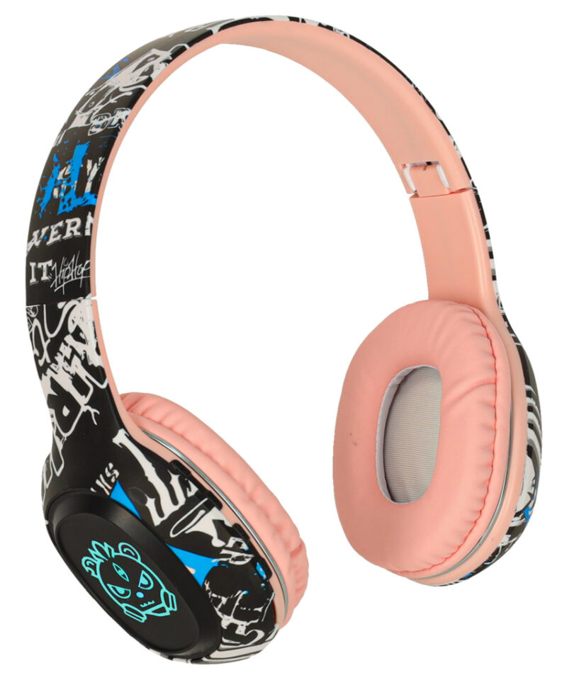 Ergonoomilised roosad kõrvaklapid