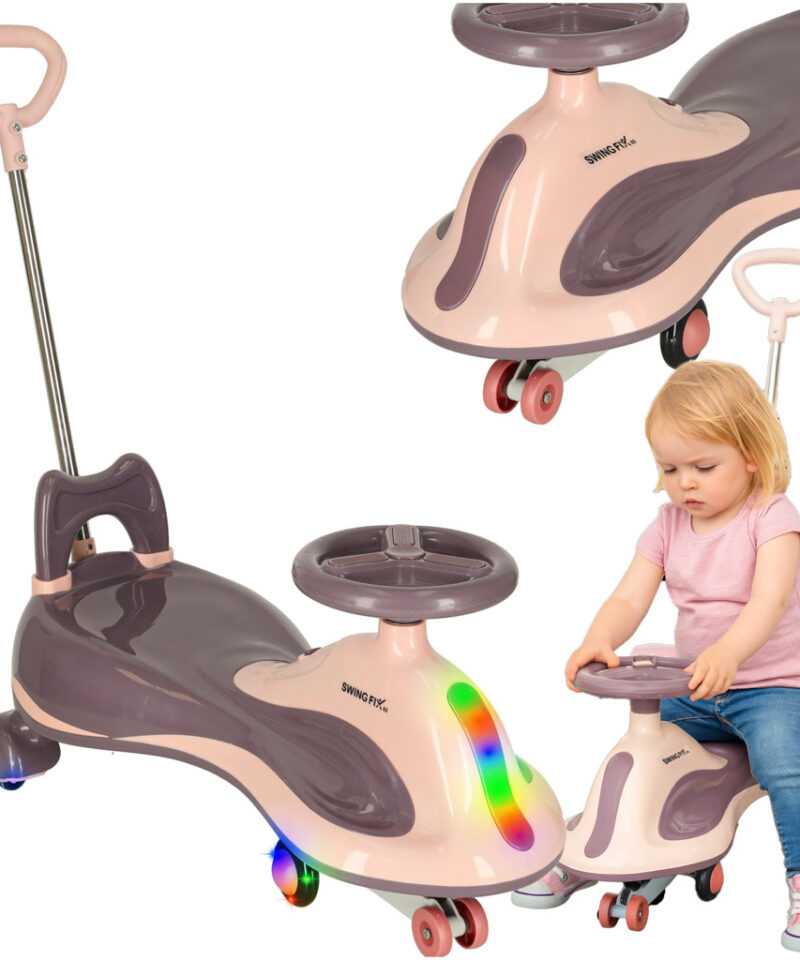 Laste tõukeratas ergonoomilise disainiga