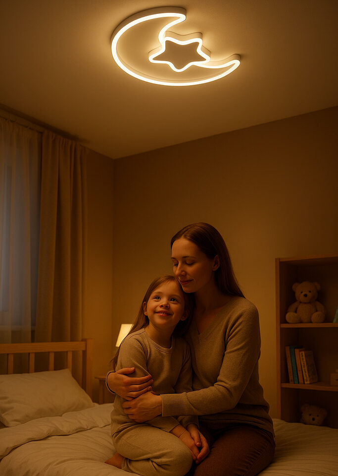 Energiasäästlik LED laevalgusti lastetuppa