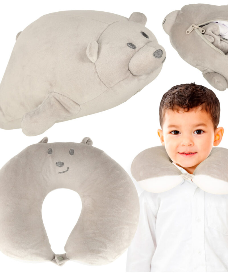 Reisipadi ja maskott lastele hall värv