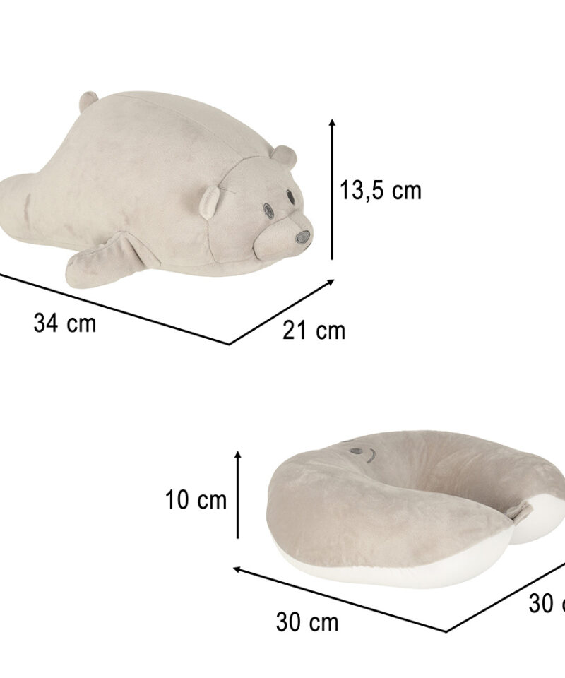 Laste reisipadi ja maskott koos