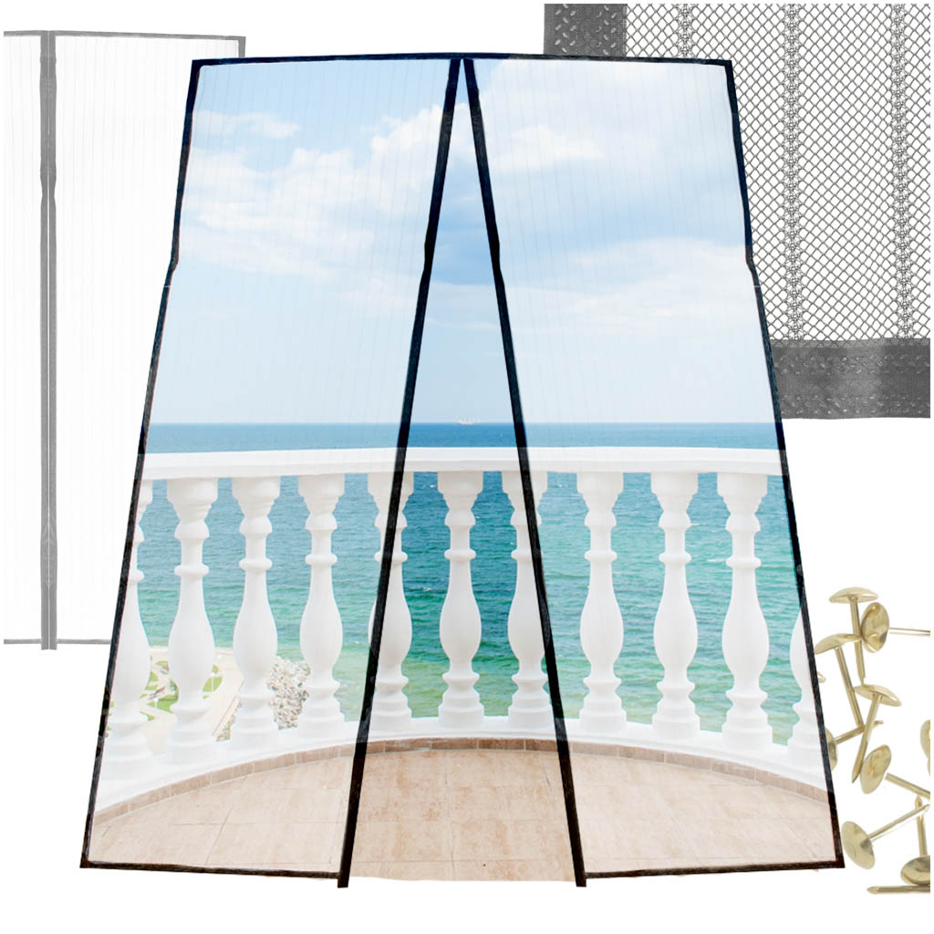 Magnetiline ukseputukavõrk avatud uksele