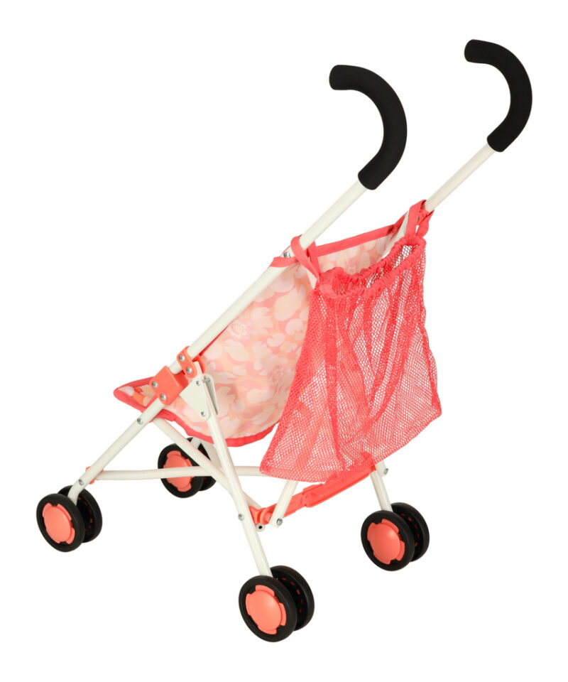 Praktiline nuku jalutuskäru koos võrgust kotiga