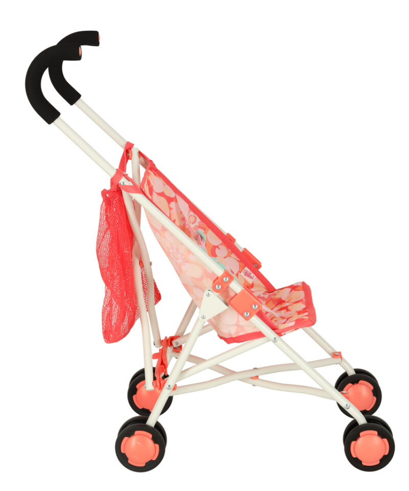 Värviline nuku jalutuskäru lapsele