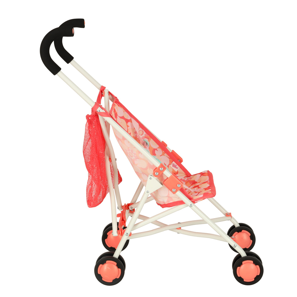 Värviline nuku jalutuskäru lapsele