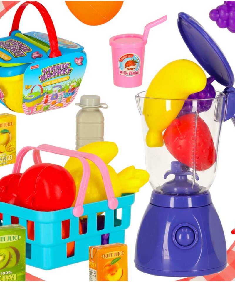 Laste piknikukorv täis mängurõõmu