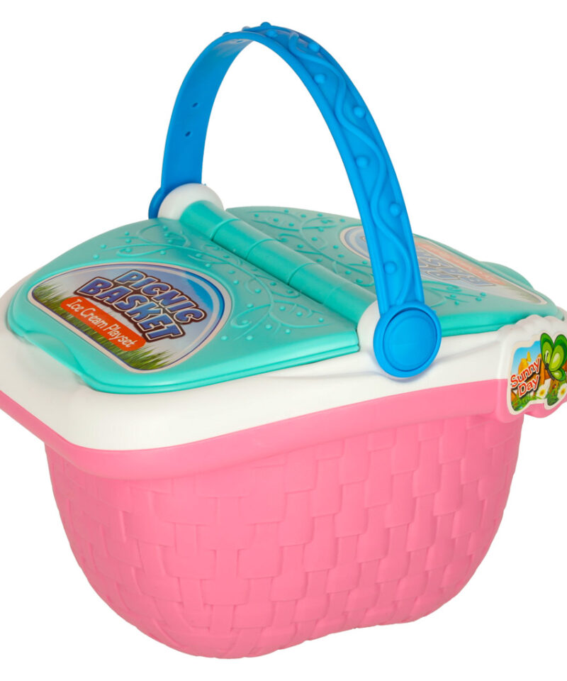 Laste mängukorv pastellvärvides