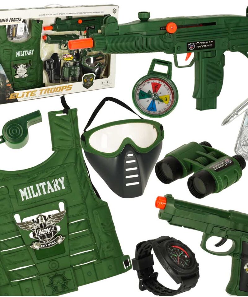 Loovust arendav sõdurikostüüm lastele