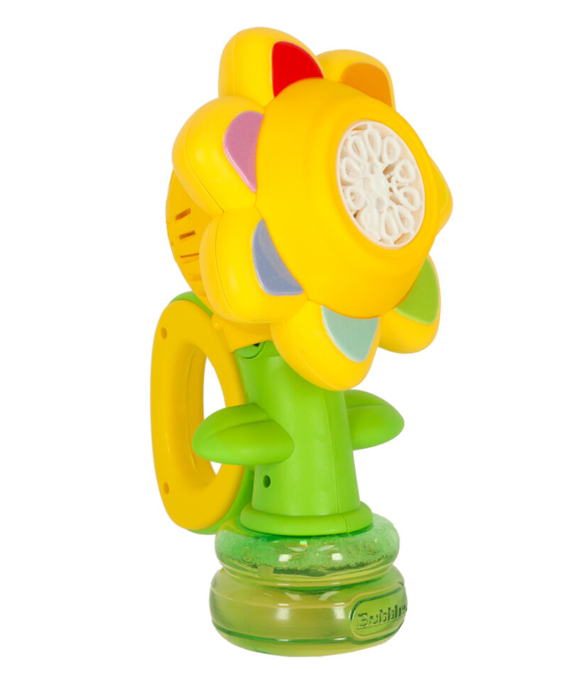 Lastele mõeldud lillekujuline mullimasin