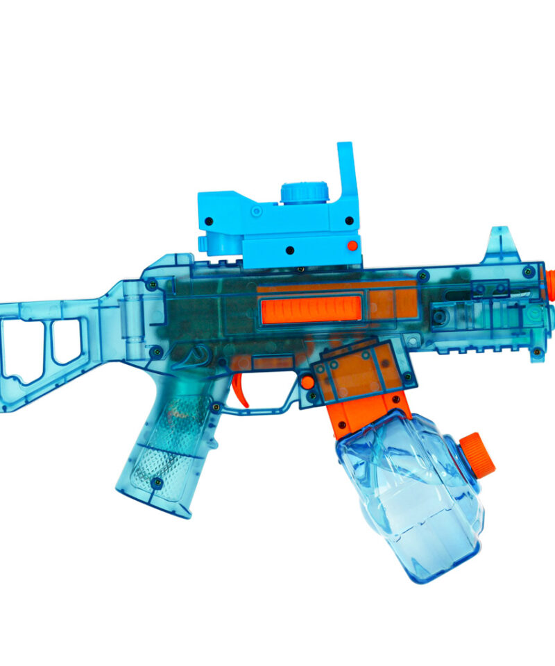 Laste veepüstol, mis ulatub 10 meetrit