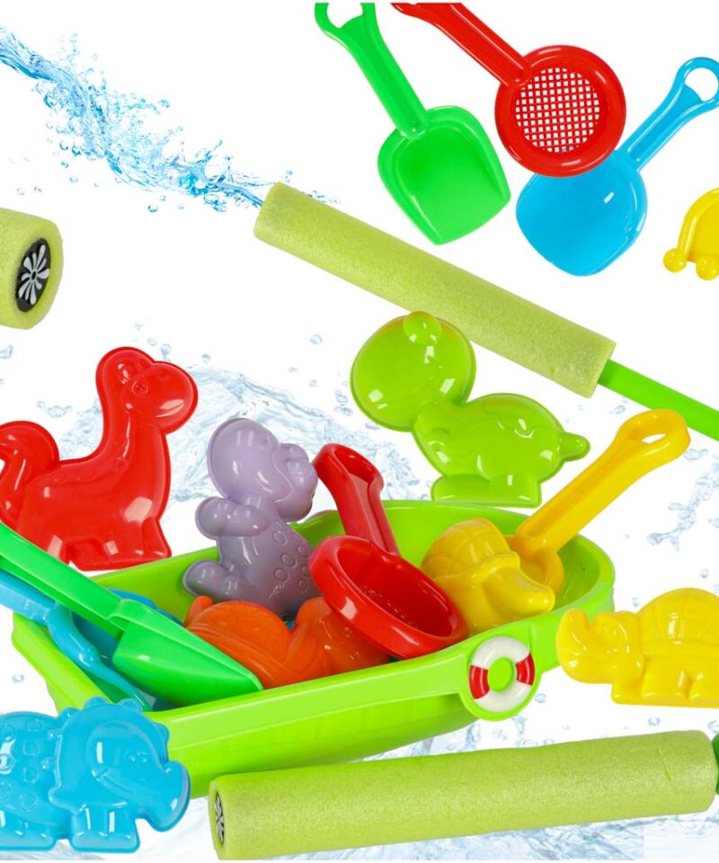 Lõbusad liivamänguasjad rannas