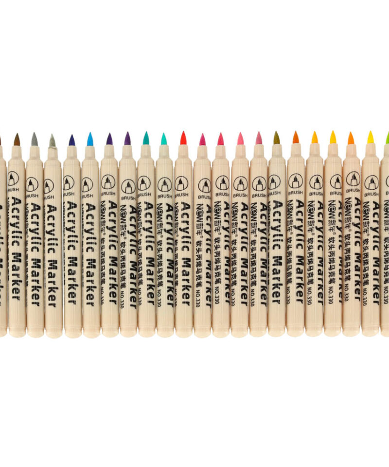 Loovad akrüülmarkerid noortele kunstnikele