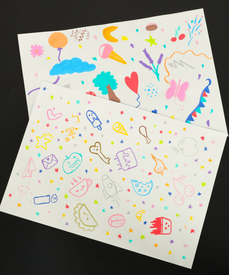 Mitmekülgsed akrüülmarkerid klaasile ja puidule