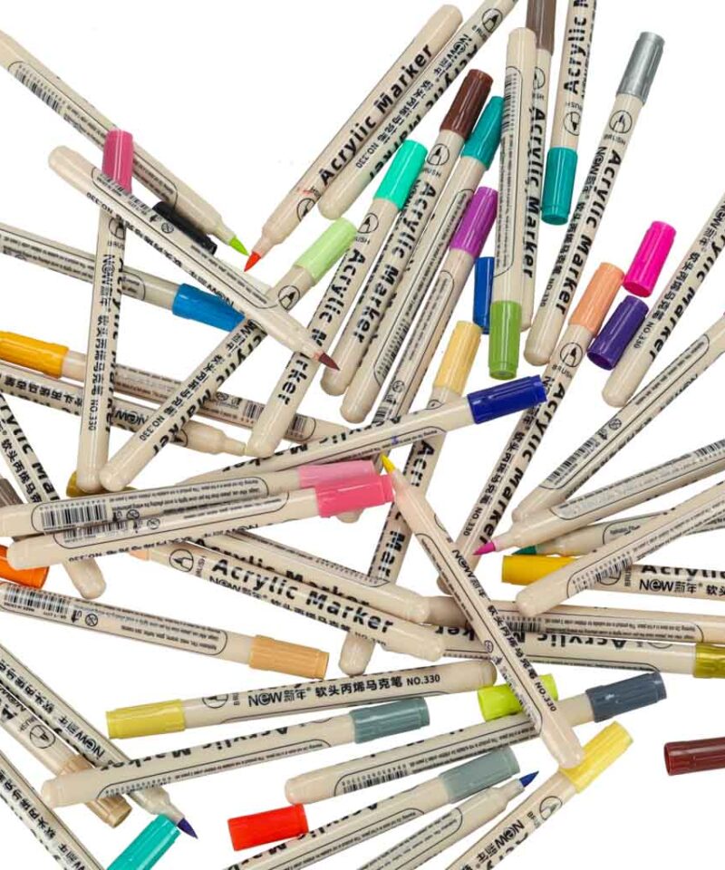 Mittetoksiline ja lõhnavaba akrüülmarker