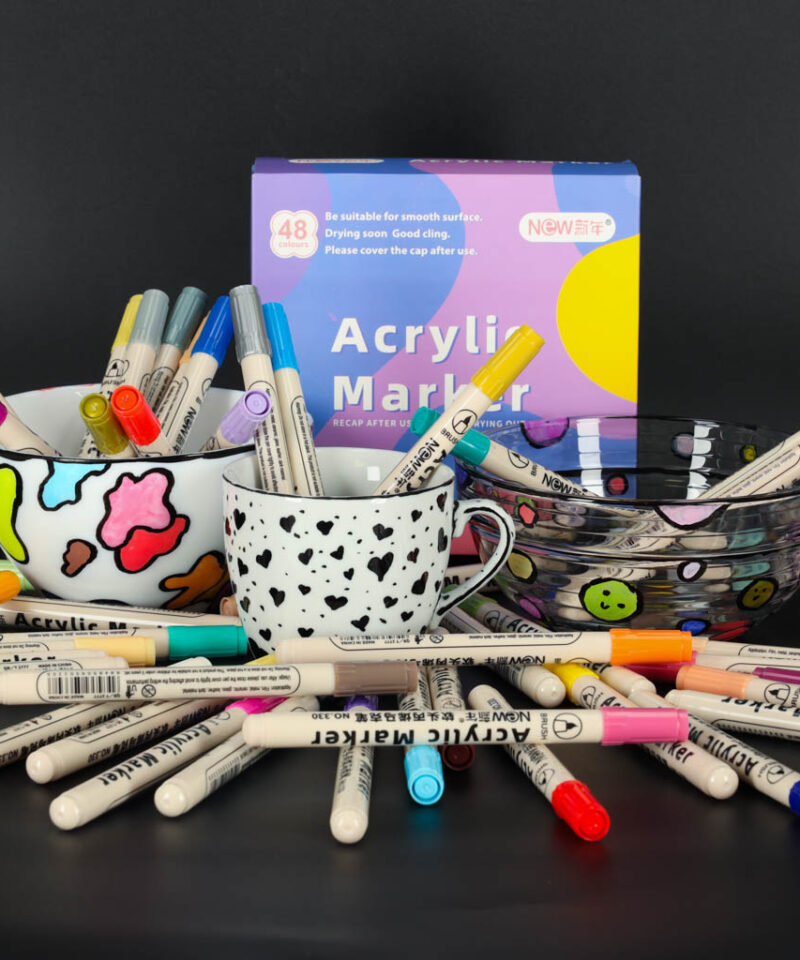 Loovuse arendamine veekindlate markeritega