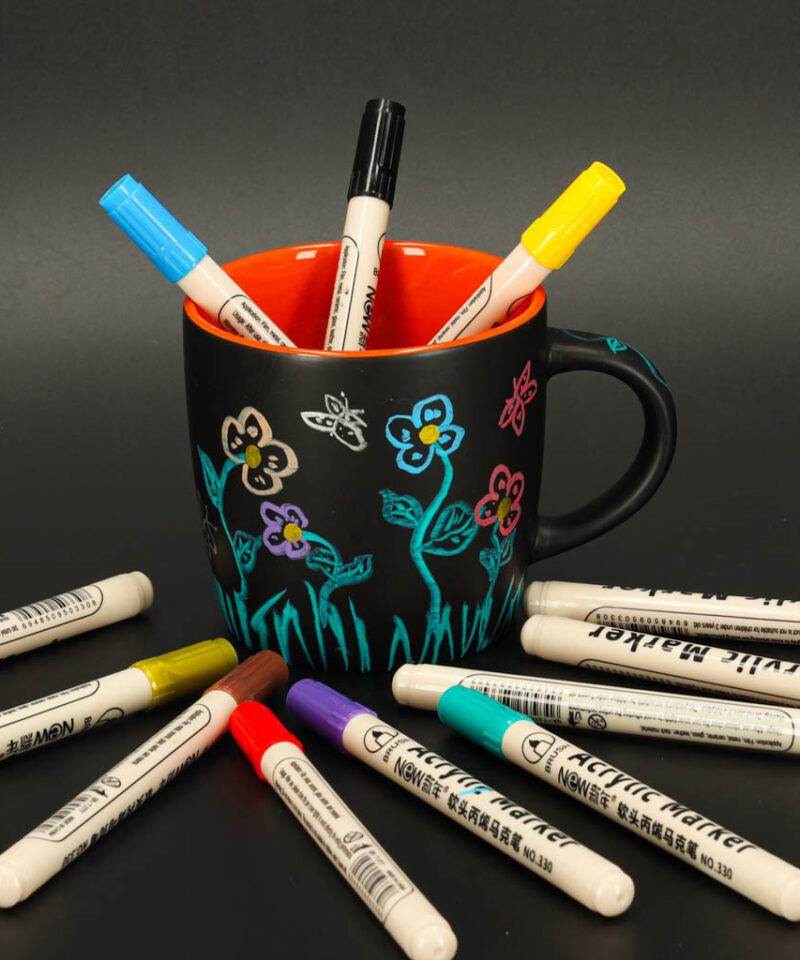 Detailne joonistamine akrüülmarkeritega