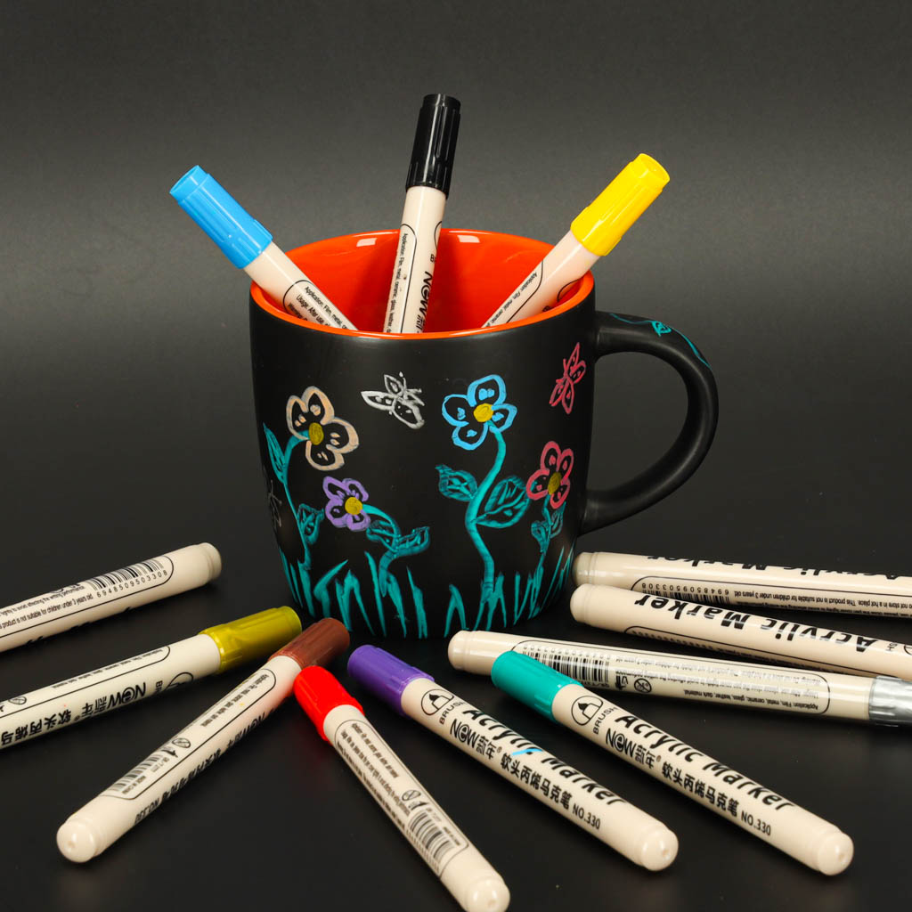 Detailne joonistamine akrüülmarkeritega