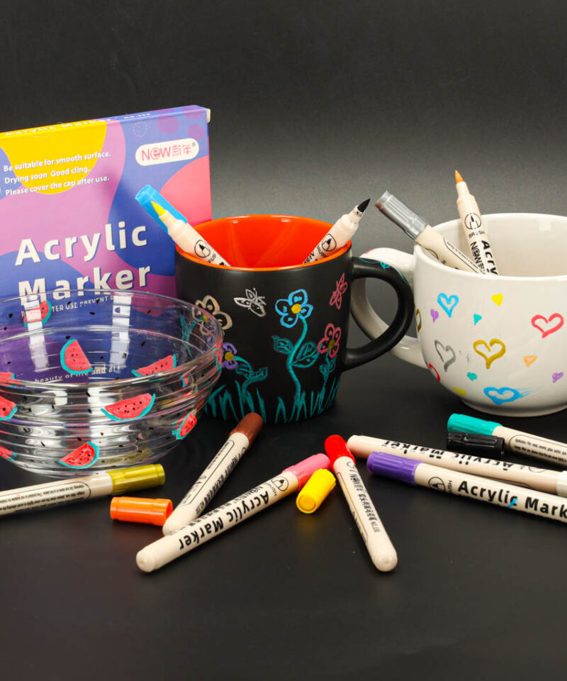 Detailne joonistamine akrüülmarkeritega