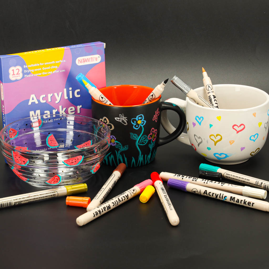 Detailne joonistamine akrüülmarkeritega