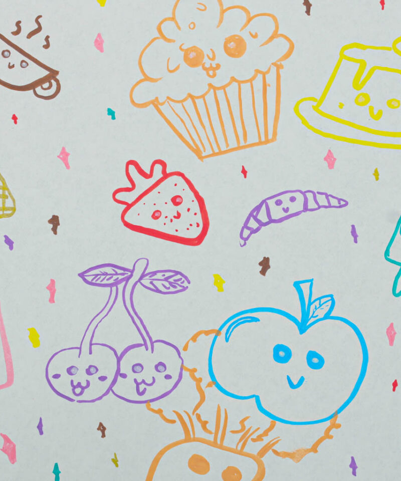 Detailne joonistamine akrüülmarkeritega