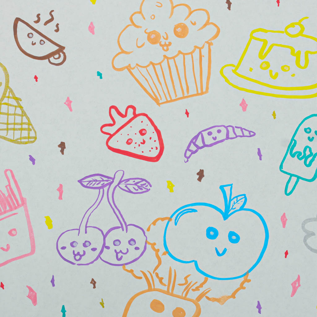 Detailne joonistamine akrüülmarkeritega