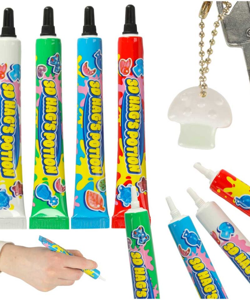 Võluva liimiga loovuskomplekt UV-valgusega