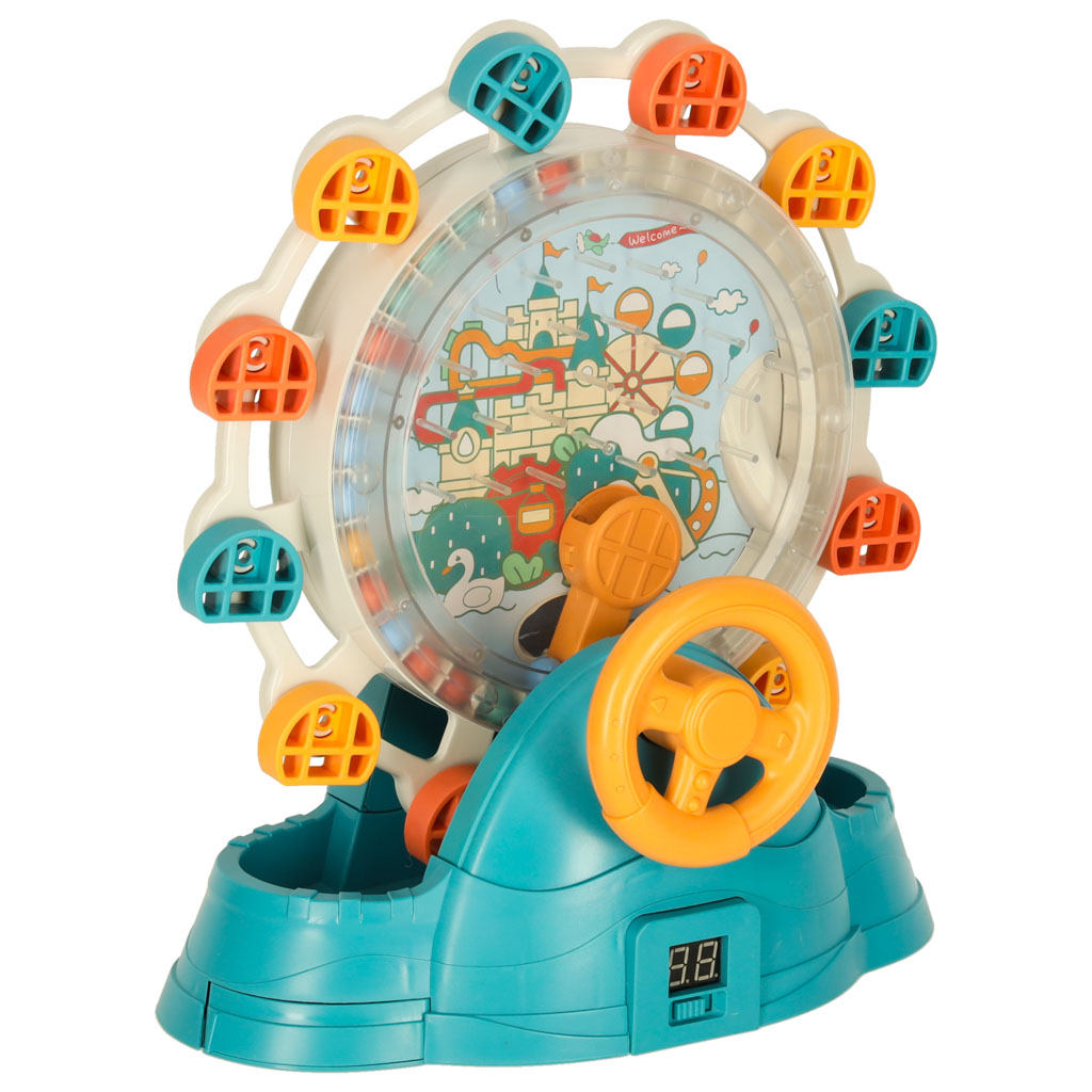 Värvikas ja pöörlev karussell