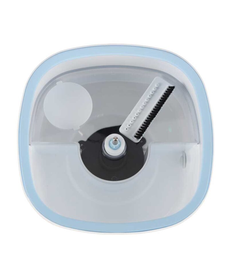 Pöörlev mopisüsteem nurkade puhastamiseks