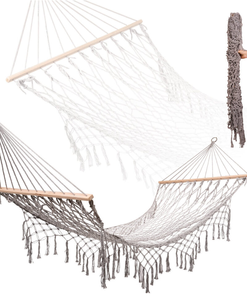 Aias kasutatav boho stiilis võrkkiik