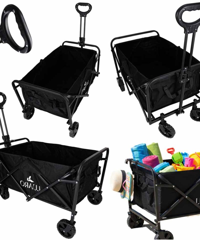 100L turismikäru rannas